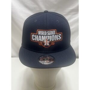 New Era 9FIFTY MLB Houston Astros 2022 World Series Champions Snapback Hat NEW